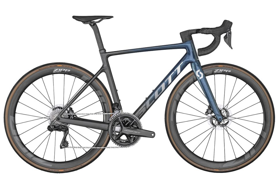 Scott Addict RC Pro Shimano Dura-Ace hajtással és Zipp kerekekkel