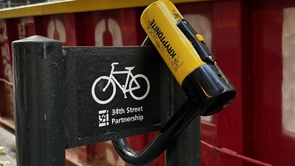 Locking your bike safely