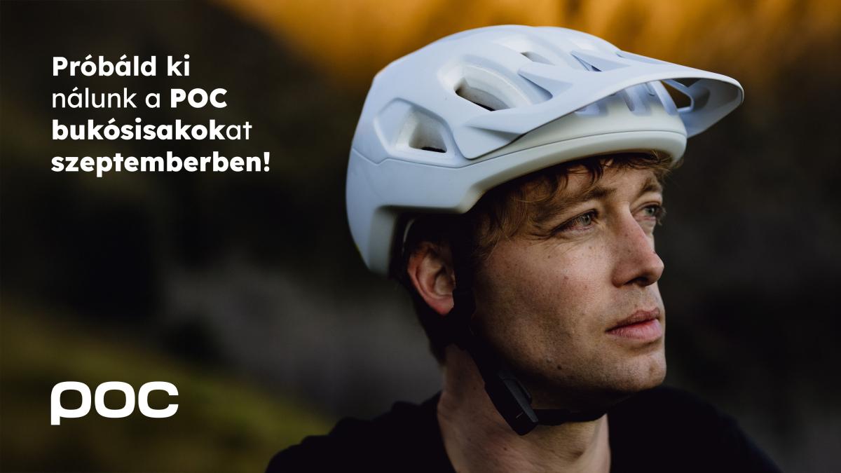 Próbáld ki nálunk a POC bukósisakokat szeptemberben!