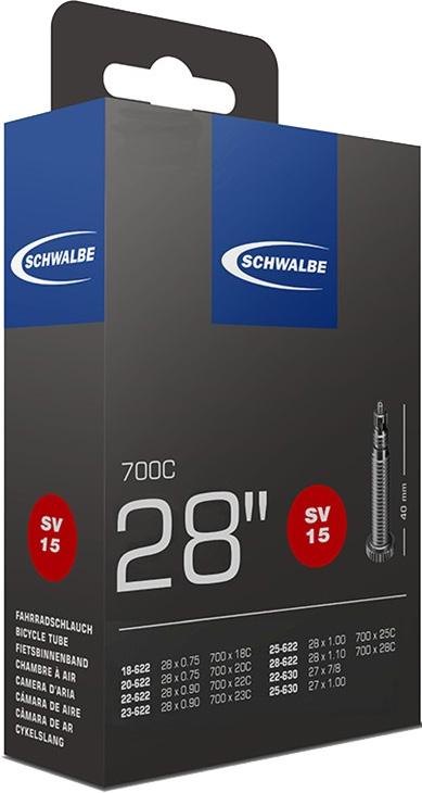 Schwalbe 28*3/4 - 1 1/4 (622/630-0.75/1 1/4) SV15 tube