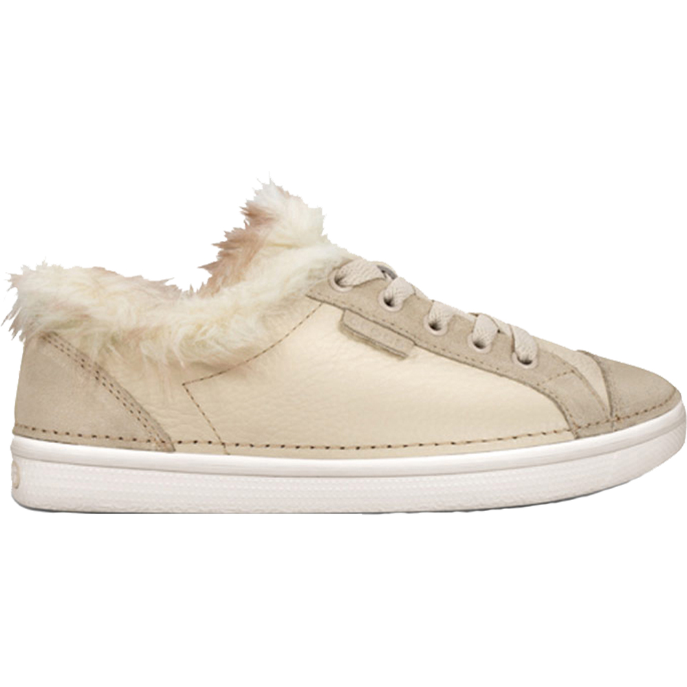 Crocs Hover Lace Up Fur Sneaker