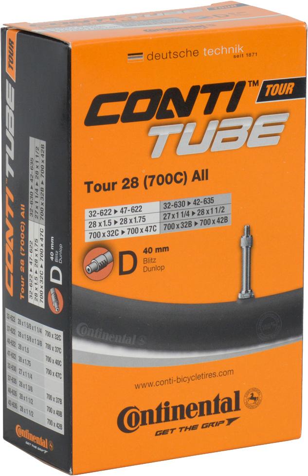 Continental Tour 28x1.5-1.75 (622-32/47) D40 tube