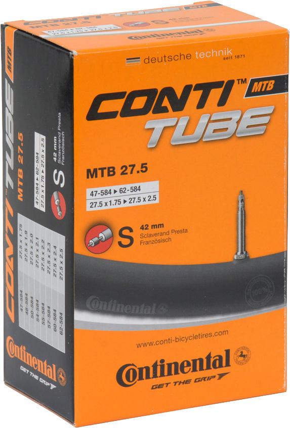 Continental MTB 27.5x1.75/2.4 (584-47/62) S42 tube