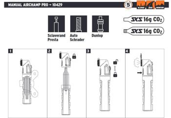 SKS Airchamp Pro CO2 pumpa 5.Kép