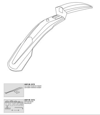 SKS Blade MTB 27.5/29 mudguards set 5.Image