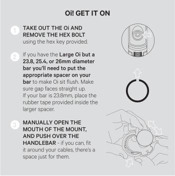 Knog Oi Classic Large csengő 3.Kép