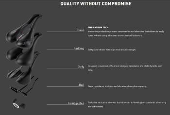 Selle SMP Hybrid Gel nyereg 4.Kép