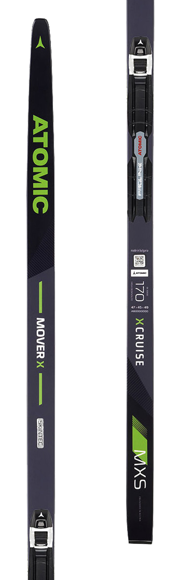 Atomic Mover XCruise Skintec nordic skis with Prolink Access bindings