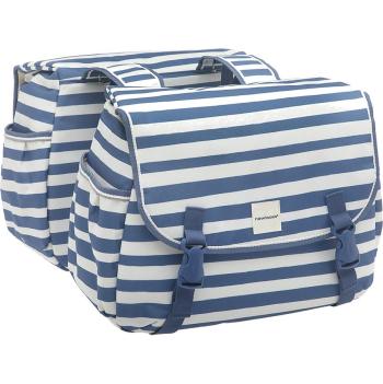 New Looxs Joli Double Blue Stripes rear pannier bag 2.Image