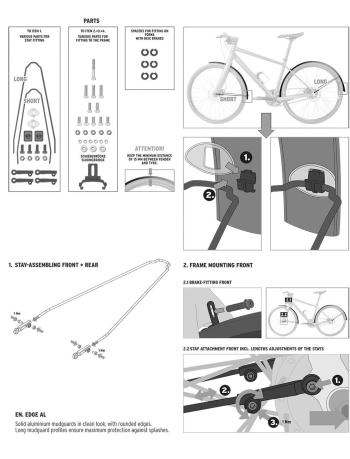 SKS Edge Alu 28/56 mudguards 5.Image