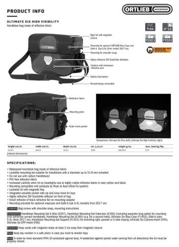 Ortlieb Ultimate High-Vis M handlebar bag 4.Image