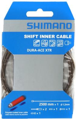 Shimano MTB/Road Polymer 1.2*2100 váltóbowden 3.Kép