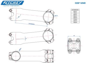 Ritchey WCS C220 70*31.8 6D stem 6.Image