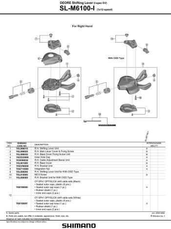 Shimano Deore M6100 i-Spec 12sp derailleur lever 3.Image