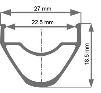 DT Swiss X 1700 Spline 27.5 15/100 20mm front wheel 2.Image