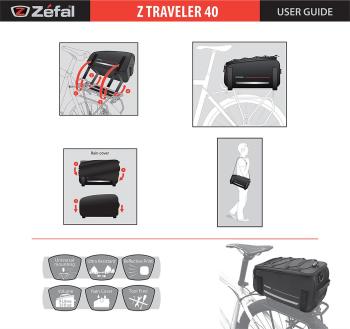 Zefal Traveller 40 rear pannier bag 4.Image