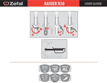 Zefal Raider R30 rear rack for seatpost 3.Image