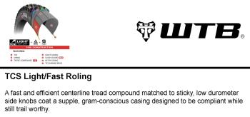 WTB Cross Boss TCS Light Fast Rolling 700*1.35 (622-35) foldable tire 5.Image