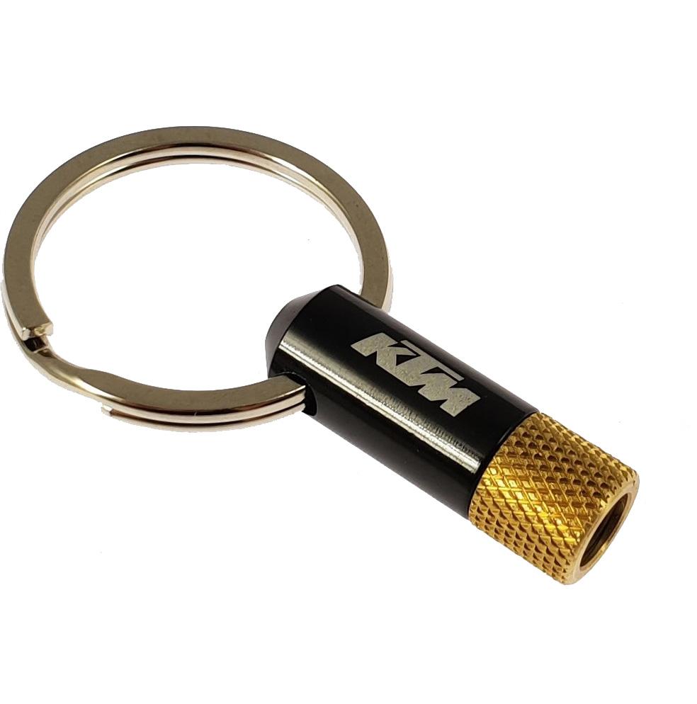 KTM Presta Adapter brass key tag átalakító