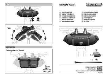 Ortlieb Handlebar-Pack 9L kormánytáska 14.Kép