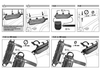 Ortlieb Frame-Pack RC Toptube 4l váztáska 10.Kép