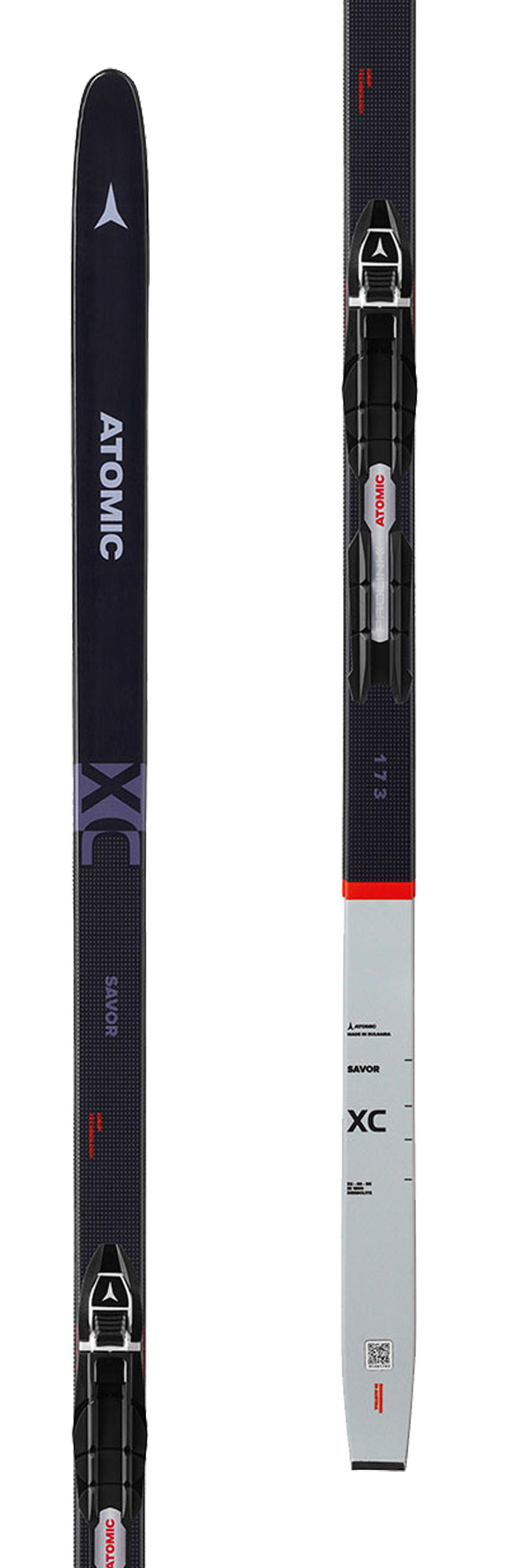 Atomic Savor XCruise Grip nordic skis with  Prolink Access bindings