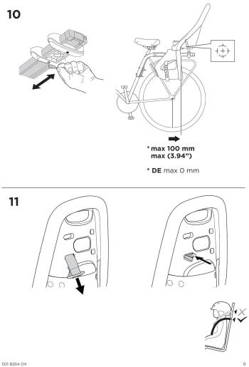 Thule Yepp Maxi SP vázra gyerekülés 13.Kép