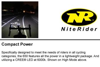 NiteRider Lumina Micro 650 front light 5.Image