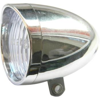 Retro 3 LED króm első lámpa 1.Kép