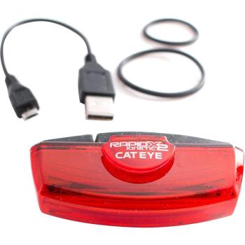 Cateye TL-LD 710 Rapid X2 USB Kinetic hátsó lámpa 4.Kép