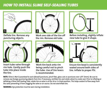 Slime 27.5x2.0 - 2.4 (650b-50/62) tube 9.Image