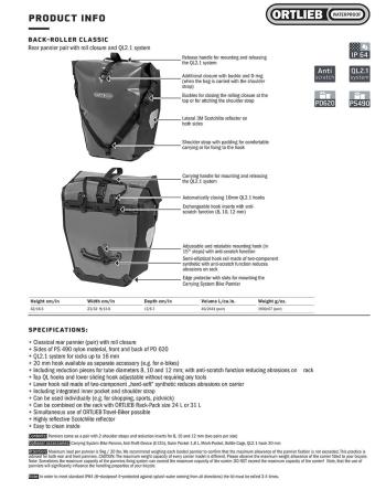 Ortlieb Back-Roller táska 11.Kép