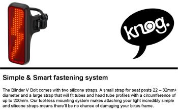 Knog Blinder Mini Cross Twinpack USB light set 6.Image