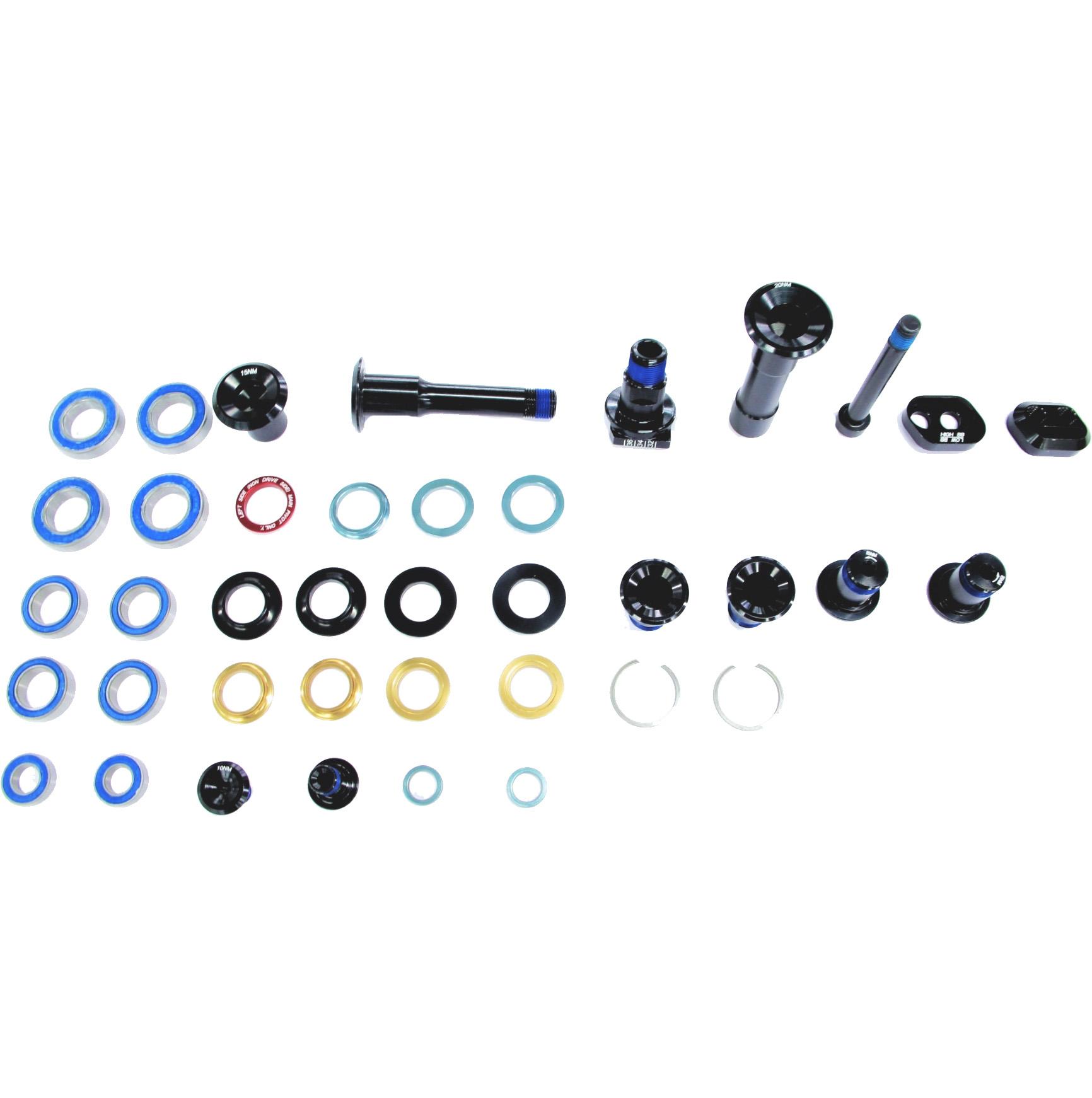 Scott Gambler 20 swingarm bolts and bearing set