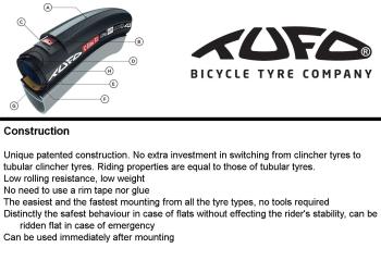 Tufo Hi-Composite Carbon 700*25 (622-25) tubular clincher 2.Image
