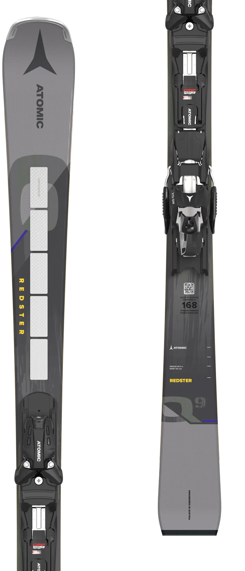 atomic LT 9 スキー 166cm ビンディングとスキーケース 付き atomic LT