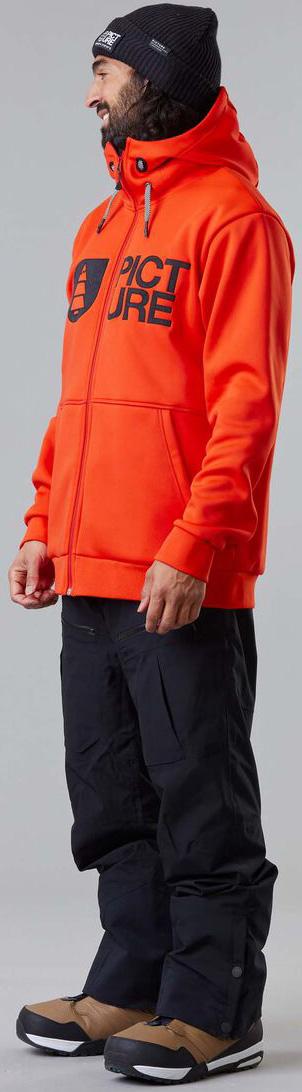 Picture Park Zip Tech Hoodie pulóver 5.Kép
