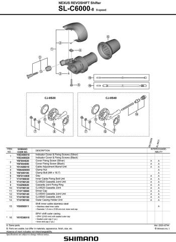 Shimano Nexus 8sp Revoshift 2.Image