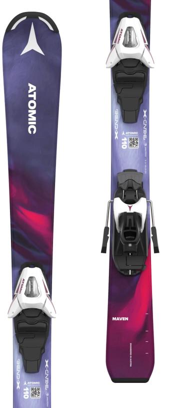 Atomic Maven Girl 100120 skis with  C5 GW bindings 1.Image
