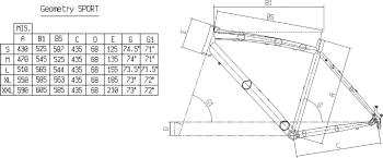 Bianchi C-Sport 3 Gent Alivio 18SP HD kerékpár 2.Kép