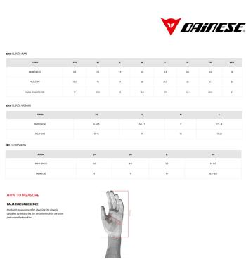 Dainese HP Gloves Sport kesztyű 6.Kép