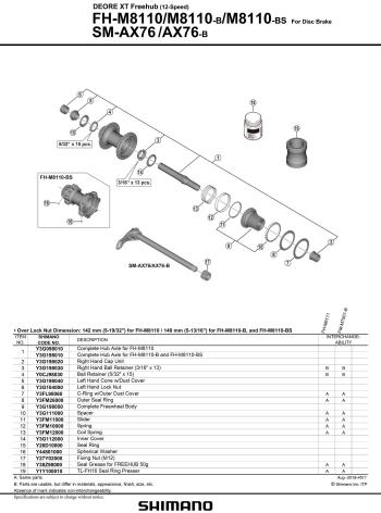 Shimano Deore XT M8110 Centerlock 148/12 Boost rear hub 4.Image