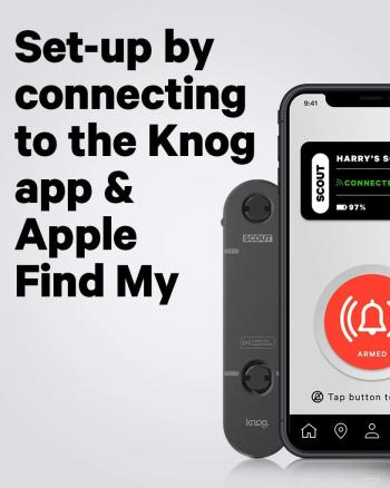 Knog Scout Alarm Locator nyomkövető riasztó 11.Kép