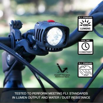 NiteRider Epro 1000 + Emax+ 150 eBike light set 3.Image