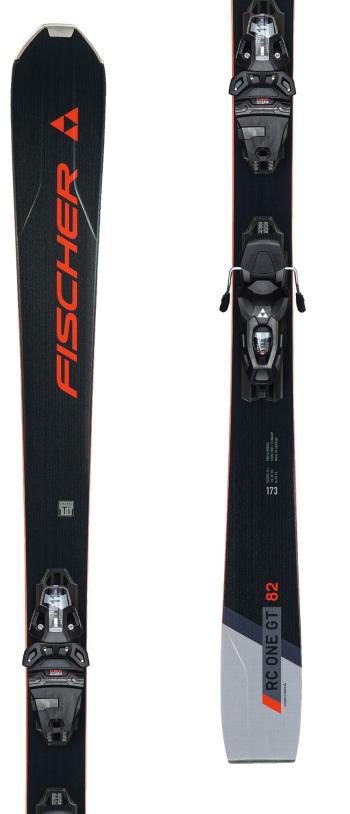 Fischer RC One 82 GT skis with Fischer RSW11 GW PR bindings 1.Image