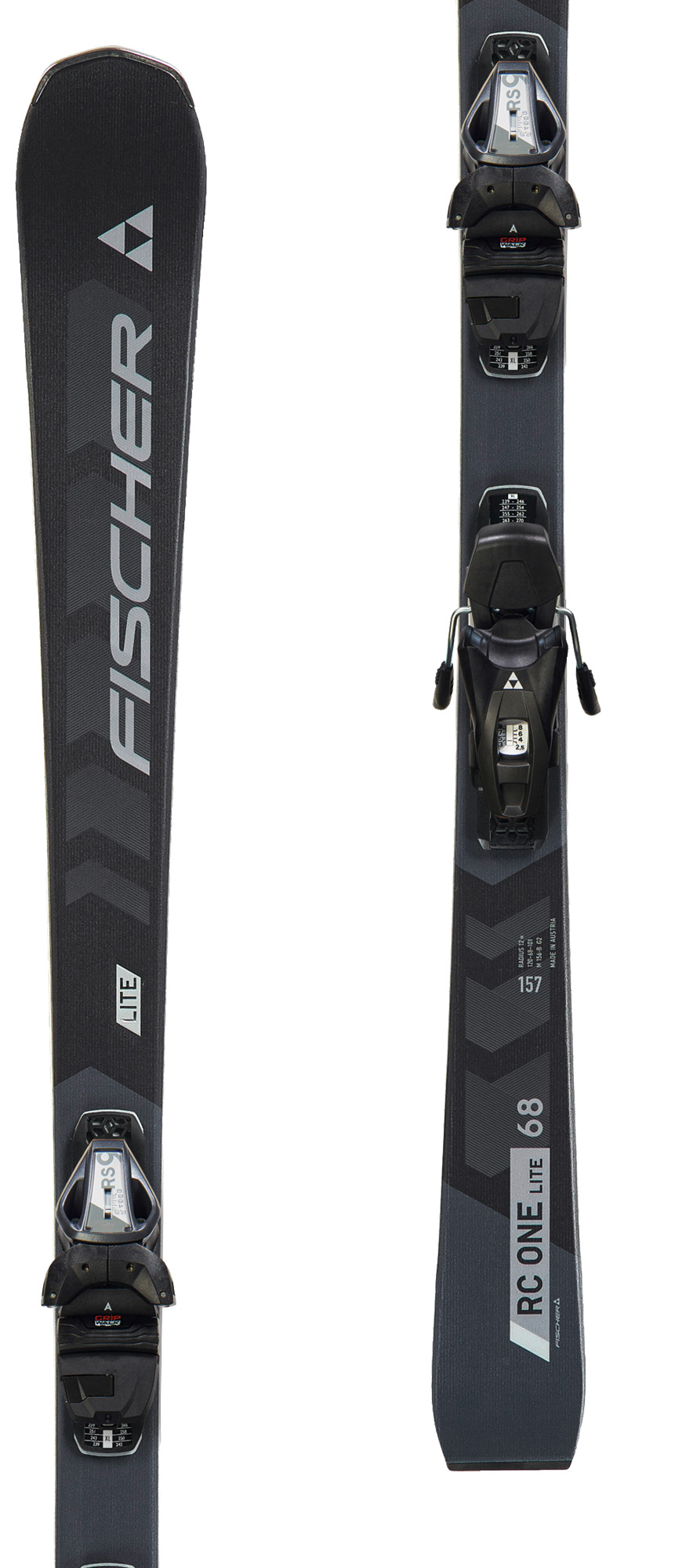 Fischer RC One Lite 68 síléc Fischer RS9 GW SLR Pro kötéssel
