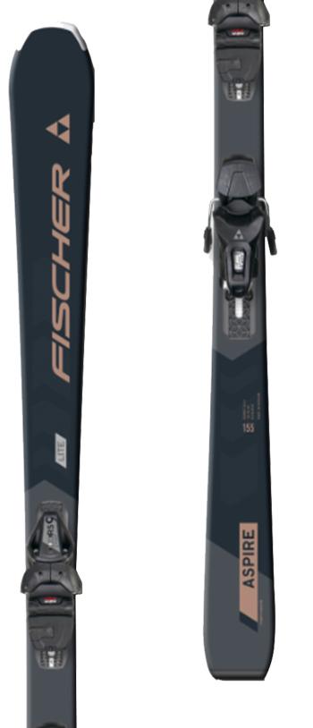 Fischer Aspire Pro skis with Fischer RS9 GW SLR Pro bindings 1.Image
