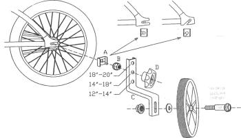 Belelli Trail-Gator spare wheels for tow bar system 3.Image