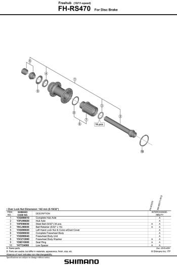 Shimano Tiagra RS470 CL rear hub 2.Image