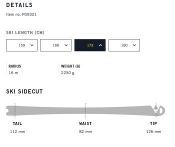 Fischer RC One 82 GT skis with Fischer RSW11 GW PR bindings 6.Image
